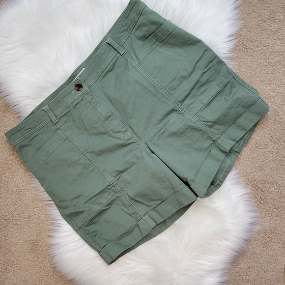 Boden Forest Green Walking Shorts SZ 14 - Picture 11 of 14